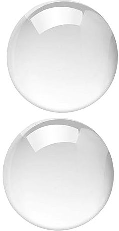 Hemobllo 2 Pezzi Palla Trasparente per Decorazione Vintage e Ufficio Accessorio per Fotografia e Meditazione