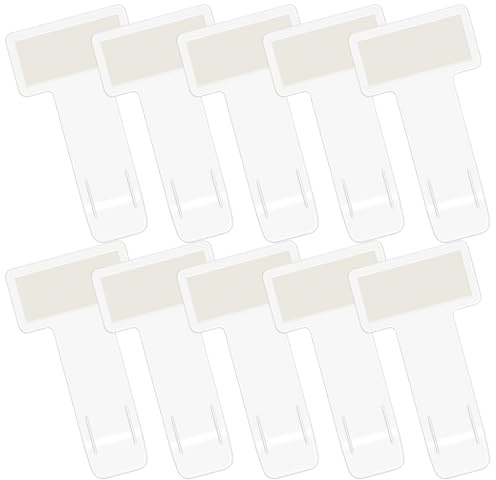 10 Pezzi Supporto per Auto, Clip Porta Biglietti Auto Trasparenti, Supporto Autoadesivo per Permessi di Parcheggio, Biglietti e Disco Orario Auto, Protettore dal Vento e Clip Universale per Parabrezza