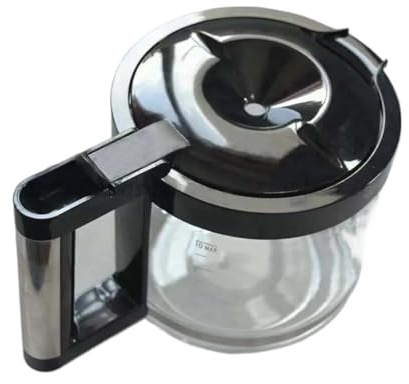 Glaskanne for Kaffeemaschinen, kompatibel mit DeLonghi, BCO421 und BCO431, Zubehör for Kaffeemaschinen