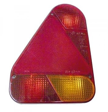 Ajba Feu 5 Fonctions Gauche FP 72-12V - Clignotant, Stop, veilleuse, feu de Brouillard, catadioptre