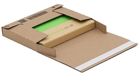 (25-pack) C6 A6 skala av och försegla storlek låda stor bokstav stark kartong frakt postpostlåda – kunglig post brun stor brevpapper kartong postlåda postlåda
