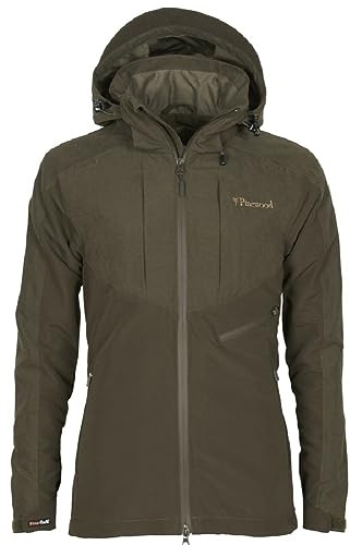 Pinewood 3984 Furudal Caribou Hunt Extreme Jacke Suede Brown/D.Olive (244)
