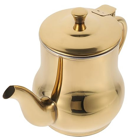 IMIKEYA Potente Colador De Aceite Inoxidable Con Filtro Recipiente Para Almacenamiento De Grasa y Aceite Para Cocina y Restaurantes