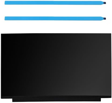 AJPARTS UK New 144Hz Laptop Screen Compatible with NV173FHM-NX1 V8.0 17.3” Gaming LCD 1920 x 1080 Full HD IPS Display 40 Pin Matte Non Touch with Adhesive Tape