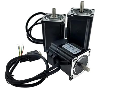 JMVLVLOA Nema 23 Stepper Electronic Starter Driver Servo Electronic Starter 57HBS2401 76 Closed-Loop Step Electronic Starter 1.3NM 1000ppr Hybrid Closed Loop Step Electronic Starter (Motor and Line)