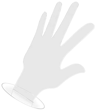 DEARMAMY Handschmuckhalter aus Ringe und Hand Armbänder Kreativer Transparenter Ringhalter Acryl als Schmuckdisplay für Schmuckausstellung und Laden