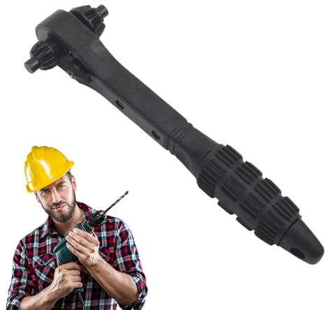 Drill Chuck Ratchet Wrench | Portable Drill Chuck Wrench | Double Head for Car Repair