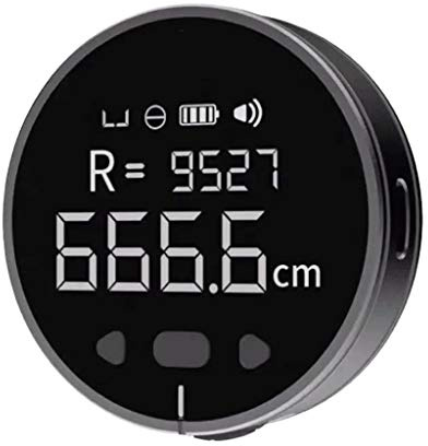 Handheld Electronic Ruler Tape LCD Screen Long Standby Measure Line Cylinder Irregular Object Rangefinder Recharge Distance Meter