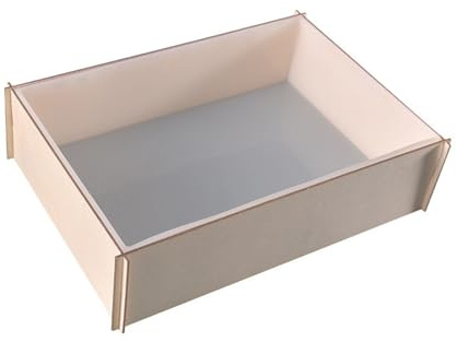 Ensemble de moules rectangulaires en silicone avec support pour la pâtisserie et le savon fait à la main