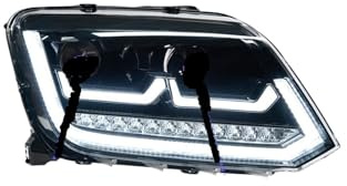 Ricambi per modelli di auto compatibili con AMAROK Pick-up 2010-2020 Fari anteriori a LED o allo xeno LED Doppio proiettore FACELIFT(For Right Hand Drive)
