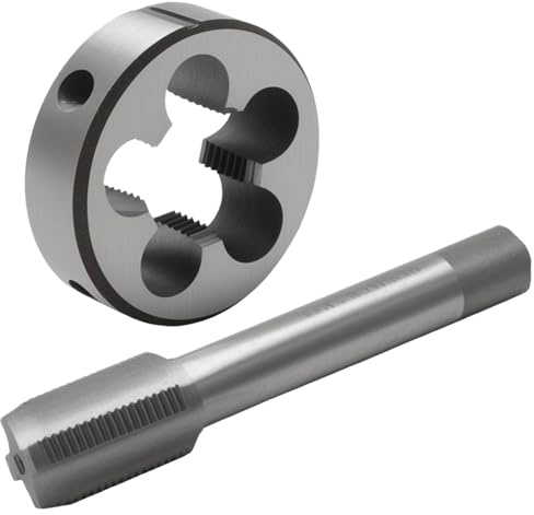 MospdyGear Gewindeschneid und Gewindeschneideisen M20 X 1,5mm, Gewindekomponentensatz für Hauswartungsarbeiten und Professionelle Anwendungen