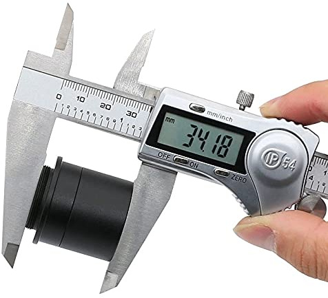 Medición digital de precisión con calibre Vernier, Calibrador Vernier digital electrónico Acero inoxidable IP54 Impermeable 0-150 mm 0-200 0-300(0-150mm)