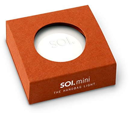 SOI.Mini Lampe automatique pour sac à main – Éclairage avec capteur de mouvement – Lampe portable avec piles remplaçables – Made in Germany – Brainstream