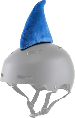 ParaWild Shark Fin Helmet Cover - Stick-On Plush Decoration for Kids & Adults | Fits Any Ski, Snowboard, Bike, or Skate Helmet | Funny Shark Helmet Topper | Easy Attach, No Damage