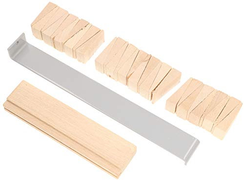 KOTARBAU® Robustes Montagebeschlagset 32 Elemente Distanzstücke Zugstange Schlagklotz für Laminat Parkett Holzböden