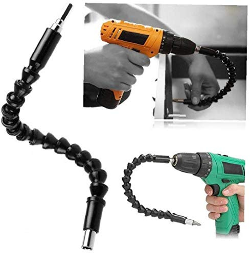 Lankater Flexible Drill Bit Extension, Screwdriver Soft Shafts, Universal Drill Connection, Electric Tool Drill Extended Shaft