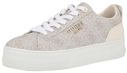 Guess Tenis Genza para Mujer, Dove 150, 36.5 EU
