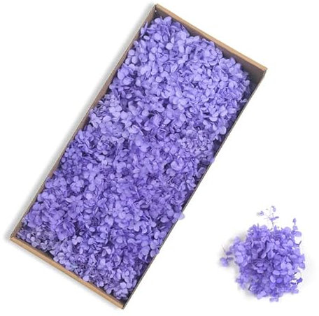 90-100 g di fiori secchi di ortensia naturale, bouquet fatto a mano fai da te, materiale floreale, decorazione di nozze fiore immortale