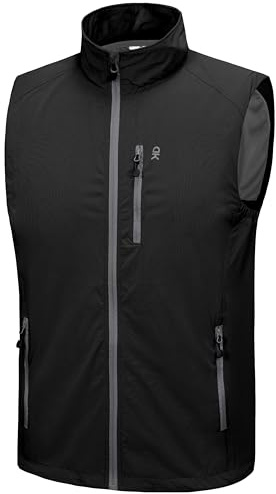 Little Donkey Andy Herren Outdoor Stretch Chill Quick Dry Stand Up Vest Schwarz M