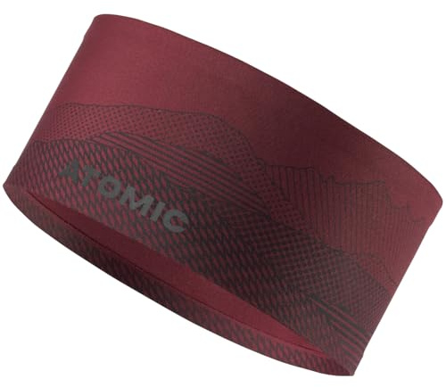 ATOMIC ALPS TECH HEADBAND - Atmungsaktives Outdoor Stirnband - Komfort Ohrenschützer mit integriertem Schweißband - Warme & bequeme Ohrenwärmer - Schweißresistentes Skistirnband für Winter-Sport