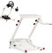 NVYAZJ Foldable Racing Wheel Stand, Driving Simulator Cockpit with Height and Tilt Adjustable Steering Wheel Upgrade Thickened Steel Pipe No Assembly Required