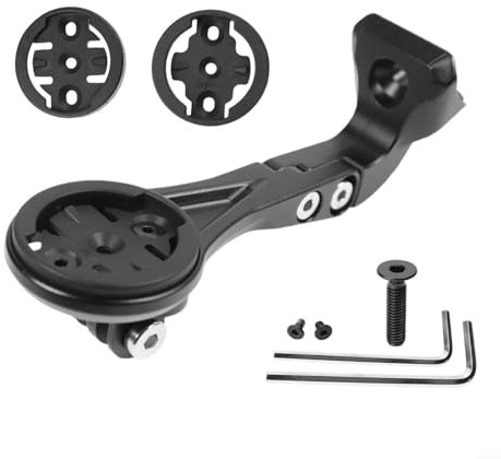 FACAIIO Fahrradcomputer-Halterung, Fahrradcomputer-Halterung für Garmin Bike GPS-Halterung, für Trek Madone SLR7/9,95/105 mm Fahrradlenkerhalterung für Fahrradcomputer (kurz)