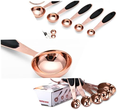 Cabilock Messlöffel-set Aus Edelstahl 7-teiliges Messlöffel-set Küchenzubehör Zum Backen