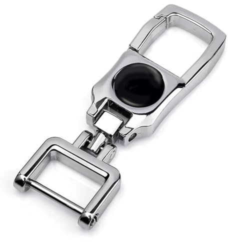 Mousqueton Porte Clef Voiture, Anneau Porte Clé en Métal, Anneau Porte Clé, Mini Mousqueton Comme Cadeau pour Homme et Femme