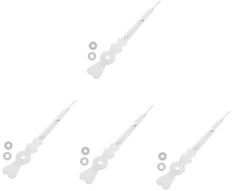 Alipis Lot De 4 Mini-Balances De Cuisine Rétractables En Acier Inoxydable Argenté