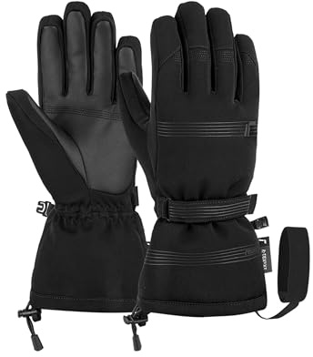 Reusch Skihandschuhe für Damen | extra warm mit Echt-Daunen-Isolation | wasserdichte, winddichte & atmungsaktive Winterhandschuhe, für Ski, Piste & Outdoor, Größe 6-8,5, Cozy Down R-TEX XT