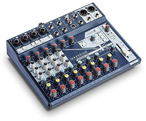 Soundcraft Notepad-12FX Small-format Analog Mixing Console with USB I/O and Lexicon Effects