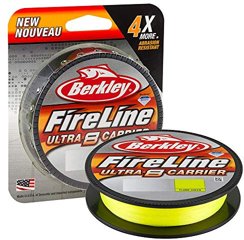 Berkley FireLine Ultra 8 geflochtene Superline Angelschnur, feine Stränge, 8 Trägergeflecht