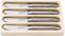 Laguiole Style De Vie Stainless Steel Premium Line Butter Knife 4 Pieces Rvs