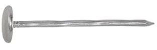 Clou calotin tige torsadée 60mm Ø2,7, la boite de 250