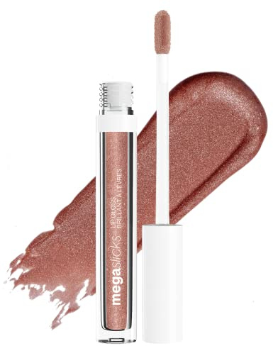 wet n wild Mega Slicks Lip Gloss Long Lasting Hyaluronic Acid High Shine Call Me Boss