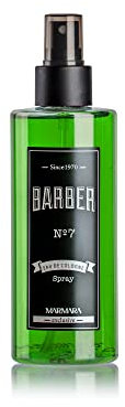 BARBER MARMARA No.7 Eau de Cologne Pump Spray Uomo 250ml | dopobarba uomo | Aqua de Colonia | Spray per il corpo - Parrucchiere - Colonia turca | barbiere