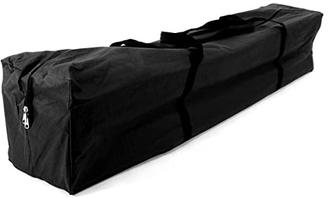 NEXOS Tragetasche für 3x3m-Profi-Falt-Pavillon - Größe S - Farbe: Schwarz | Für Gestänge + Zubehör / Wasserabweisend / sehr gut verarbeitet
