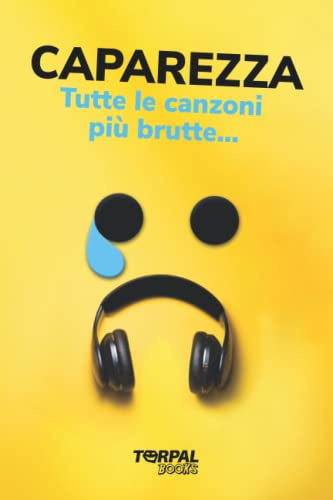 Caparezza - Tutte le canzoni più brutte: Scherzo divertente per i fan di Caparezza. Questo regalo è un libro vuoto, perché tutte le canzoni di Capa sono stupende | IDEA REGALO ECOSOSTENIBILE