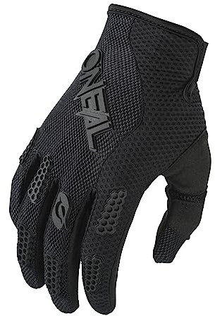 O'NEAL | Fahrrad- & Motocross-Handschuhe | MX MTB FR Downhill | Passform, Luftdurchlässiges Material | Element Youth Glove RACEWEAR V.24 | Unisex Kinder | Schwarz | Größe XL