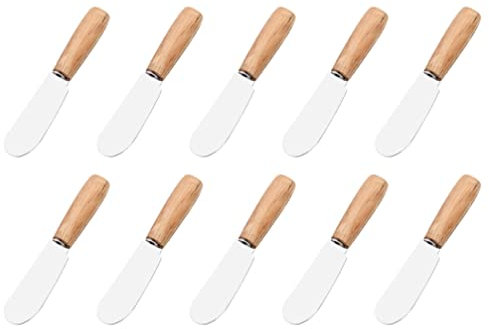 Cabilock Spatule à Crème Outil De Cuisson Épandeur De Cuisine Spatule De Glaçage Meilleur Épandeur De Beurre Spatule à Fromage Couteau à Tartiner Pâte Acier Inoxydable Coupeur Déjeuner