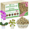 ZeeDix 1kg Sphagnum Moos für Pflanzen, Natürliches Langfaser-Sphagnum-Torfmoos in Großpackung für fleischfressende Pflanzen, Orchideen, Sukkulenten und Reptilien (80L hydratisiert)