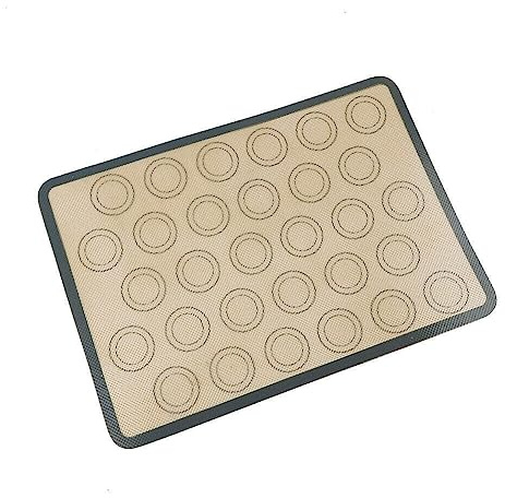 Silicone Baking Mat Non-stick Baking Mat, Reusable Macaron Cake Cookie Baking Mould Mat 16.53 * 11.61in