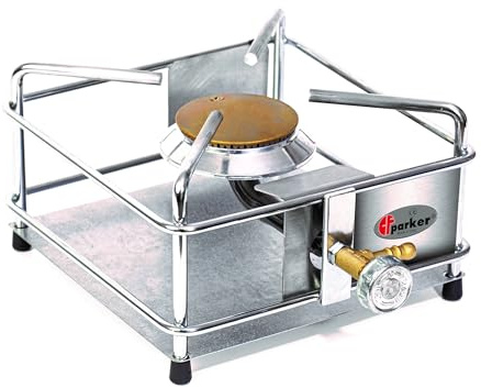 CFParker F04P20 - Hornillo de Gas GLP Butano, Estufa Portátil, Ahorra Espacio, para Uso al Aire Libre