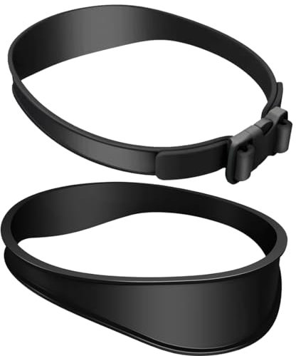 LuLiyLdJ 2 Pièces Guide de Rasage et Coupe de Cheveux en Silicone, Guide des Tailles, Guide Coupe Cheveux, pour les Coiffures de Bricolage à la Maison