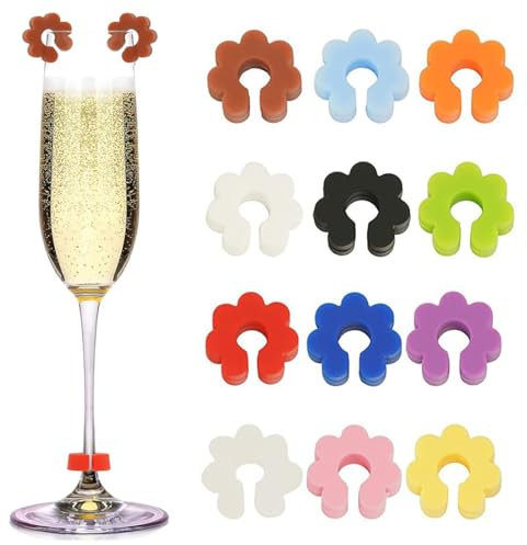 VAEIORP Lot de marque-pages en silicone pour différentes tasses