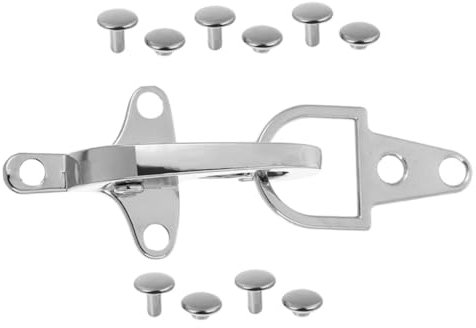 PHENOFICE Gürtelschnalle Metallverschluss Knebelschnalle Ersatz-knebelschnalle Für Mantel Cardigan Kleidungsverschlussknöpfe Metall-knebelschnalle