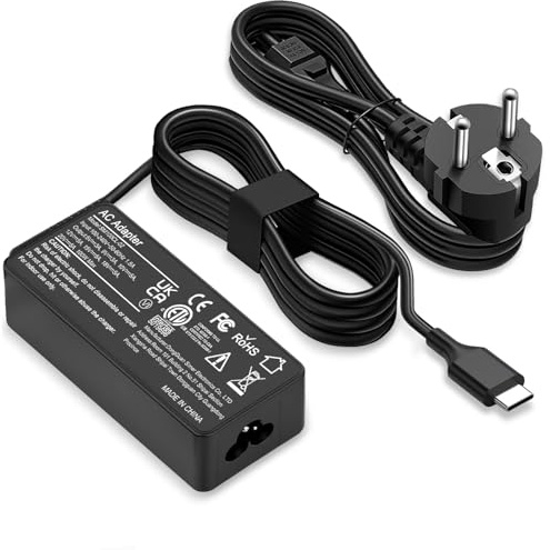 ELEHILS Chargeur USB C 100W Alimentation Compatible avec MacBook Pro,Lenovo Thinkpad,Huawei Matebook Pro, HP, Dell, ASUS,Acer,Chromebook Universel Type-C Ordinateur Portable Adaptateur