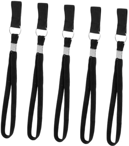 EXAOMBLE Lot de 5 Dragonnes pour Canne de Marche pour Randonnée Et Trekking - Lanière Perdue - Accessoires pour Canne de Marche - Matériau en Nylon - Design Élégant