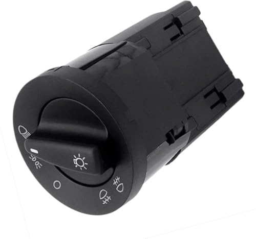 Nebelscheinwerfer Schalter Kompatibel Mit Skoda Für Fabia Für Kombi 2006 2007 2008 2009 2010 2011 2012 2013 2014, 1 Stück, Scheinwerferschalter 1C0941531A