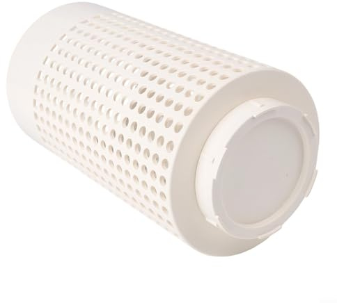 Contenedor de abono subterráneo para jardín y estanque de peces, sistema de compostaje de PVC con opciones de tamaño de 75 mm/160 mm/200 mm, blanco (160 mm)